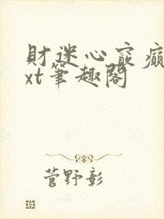 财迷心窍癫婆txt笔趣阁