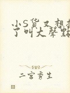 小S货又想挨C了叫大声点小