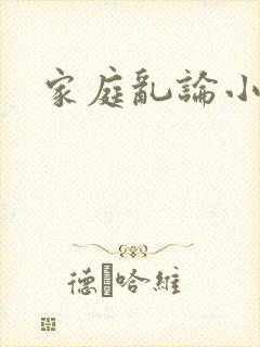 家庭乱论小说