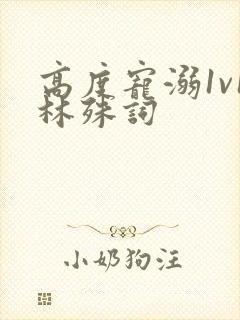 高度宠溺1v1林殊词