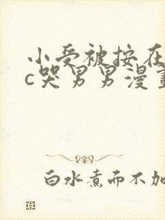 小受被按在墙上c哭男男漫画