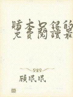 赌木口银的小说免费阅读最新