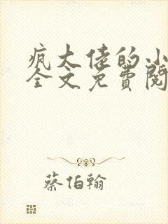 疯大佬的小玩物全文免费阅读小说