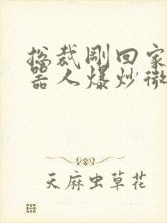 总裁刚回家被机器人爆炒微博