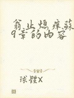 翁止熄痒苏钥第9章的内容