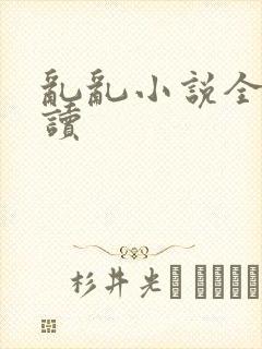 乱乱小说全文阅读