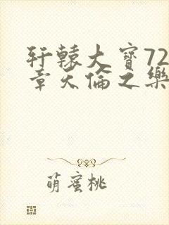 轩辕大宝720章天伦之乐