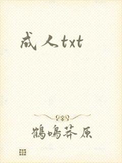 成人txt