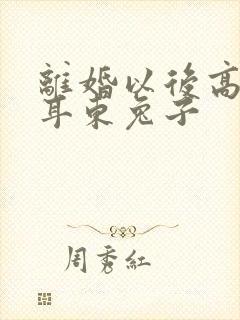 离婚以后高干 耳东兔子