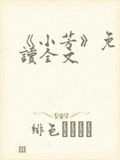 《小芳》免费阅读全文