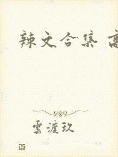 辣文合集 高h