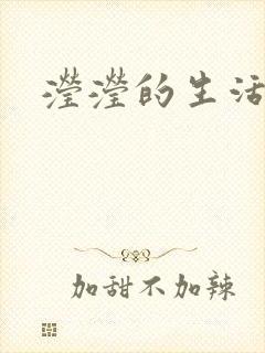 滢滢的生活日记