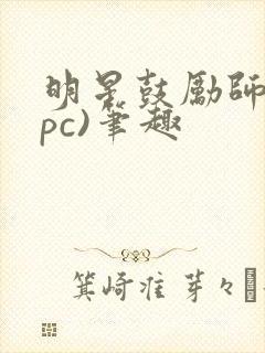 明星鼓励师(npc)笔趣