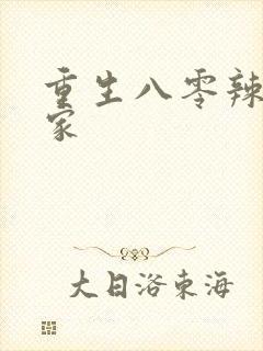 重生八零辣妻当家