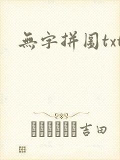 无字拼图txt