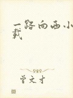 一路向西小说下载