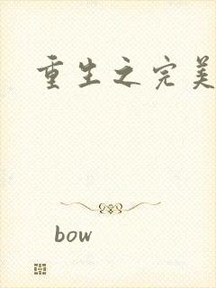 重生之完美一生