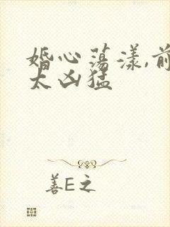 婚心荡漾,前夫太凶猛