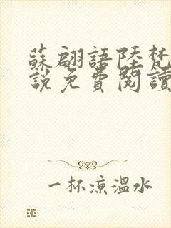 苏翩语陆梵的小说免费阅读