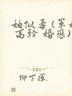 她似毒 (军婚 高干 婚恋)完结