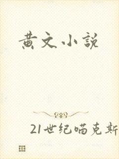 黄文小说