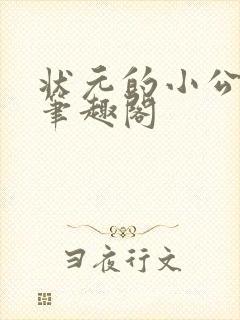 状元的小公主 笔趣阁