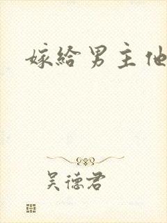 嫁给男主他爹