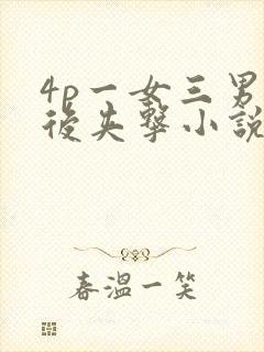 4p一女三男前后夹击小说