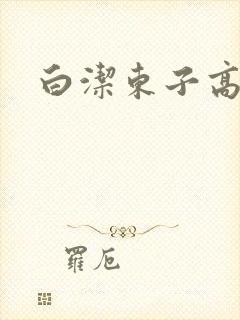 白洁东子高义