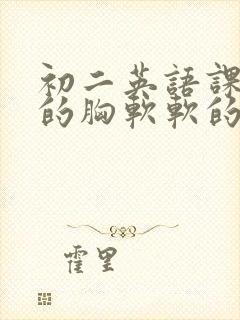 初二英语课代表的胸软软的