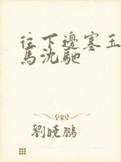 往下边塞玉器骑马沈驰