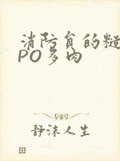 消防员的糙汉文PO多肉