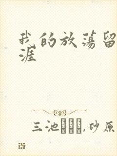 我的放荡留学生涯