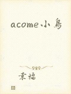 acome小鸟