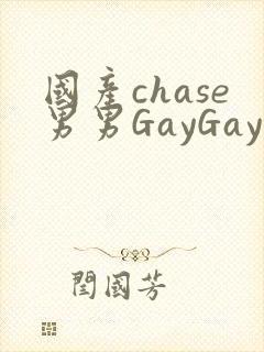 国产chase男男GayGay