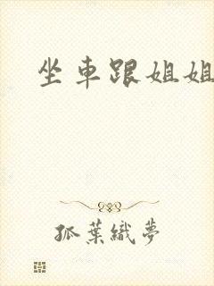 坐车跟姐姐那个