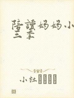 陪读妈妈小说第三季