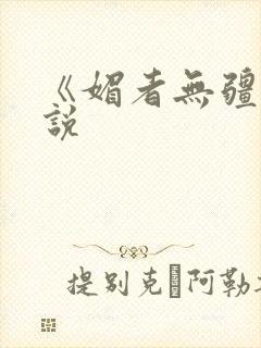 《媚者无疆》小说