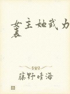 女主她武力值爆表