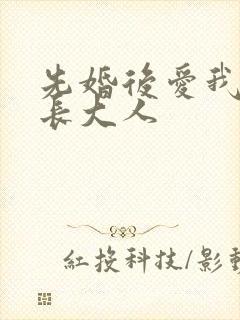 先婚后爱我的市长大人