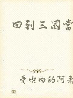 回到三国当军阀