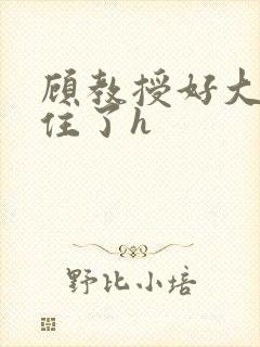 顾教授好大含不住了h