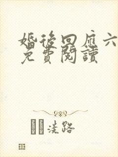 婚后回应六盲星免费阅读