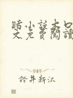 赌小说木口银全文免费阅读笔趣阁