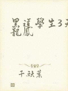 黑道学生3天门龙凤