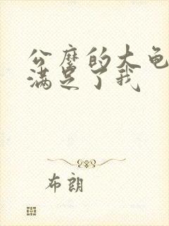 公么的大龟强大满足了我