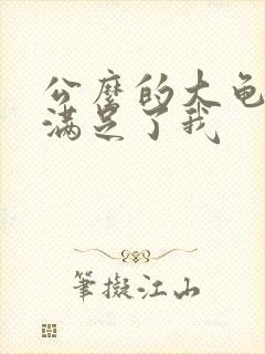 公么的大龟强大满足了我