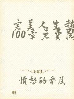 完美人生赵雅玉100章免费阅读