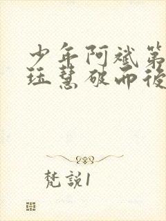 少年阿斌第二部珏慧破而后立