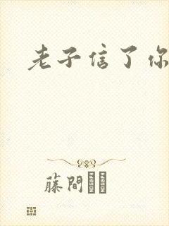 老子信了你的邪
